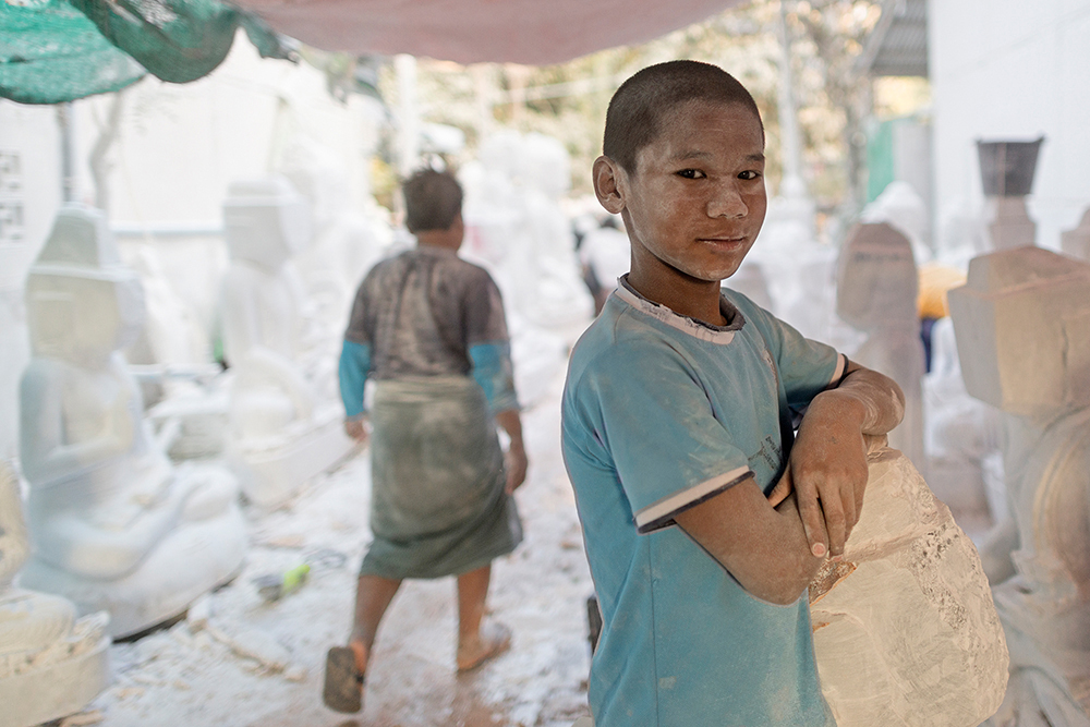 Child Labourer, Mandalay, Myanmar